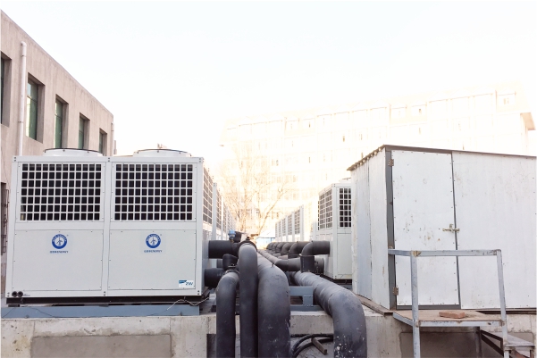 辽宁省沈阳东佳瑞士旅馆空气能热泵制冷+采暖+热水项目