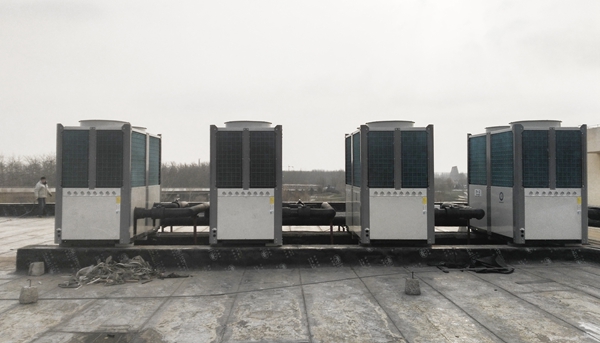 北京重大庆鸿雷克萨斯4s店空气能热泵“采暖+制冷”大型商改项目