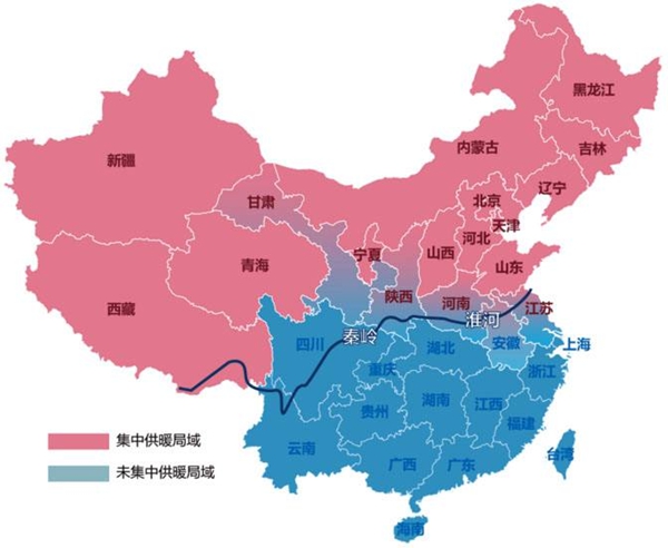 冷空气南下，零度线移至长江沿岸，空气能热泵寒风中送温暖