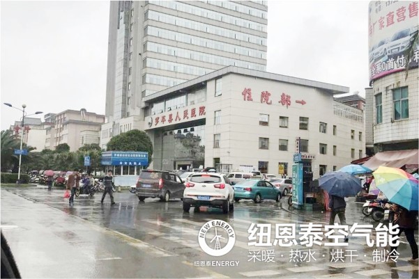 空气能热泵在医院热水市场远景灼烁