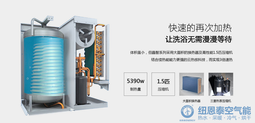 影响空气能热水器加热速率的缘故原由