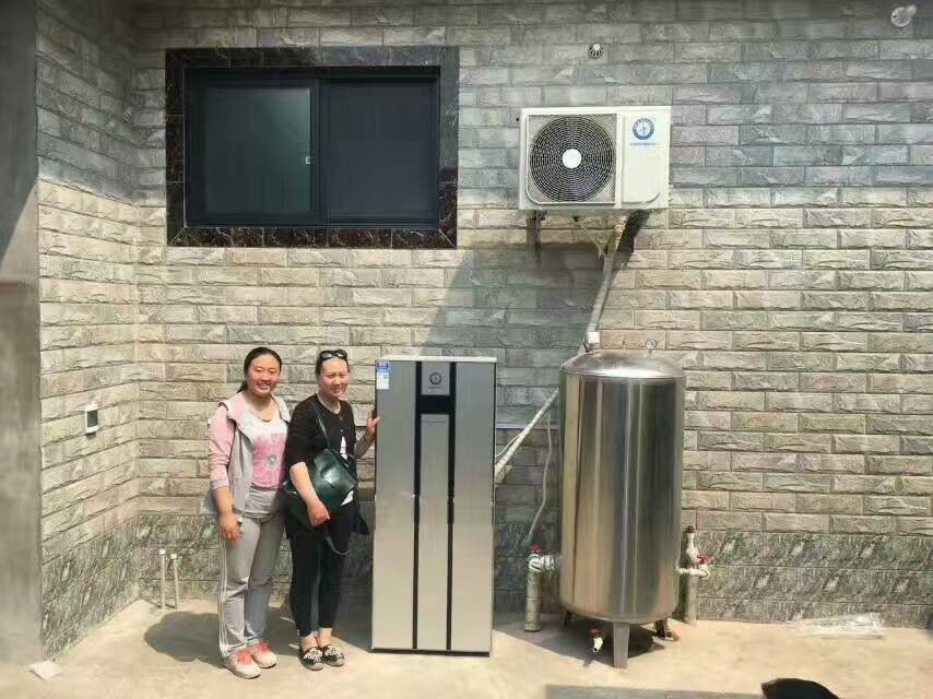 朋侪建议我买空气能热水器，不但清静，还节能